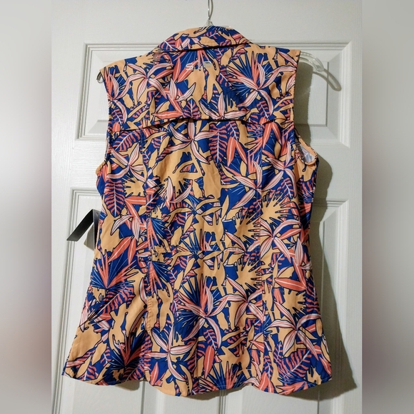 Silver Bait Sleeveless Top with UV Protection NWT New Size Medium - Picture 2 of 8